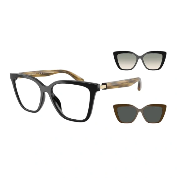 EMPORIO ARMANI Sunčane naočare + 2 CLIP ON dodatka 0EA4254U 50171W 54