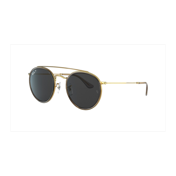 RAY BAN ROUND DOUBLE BRIDGE POLARIZOVANE Sunčane naočare 0RB3647N 921048 51