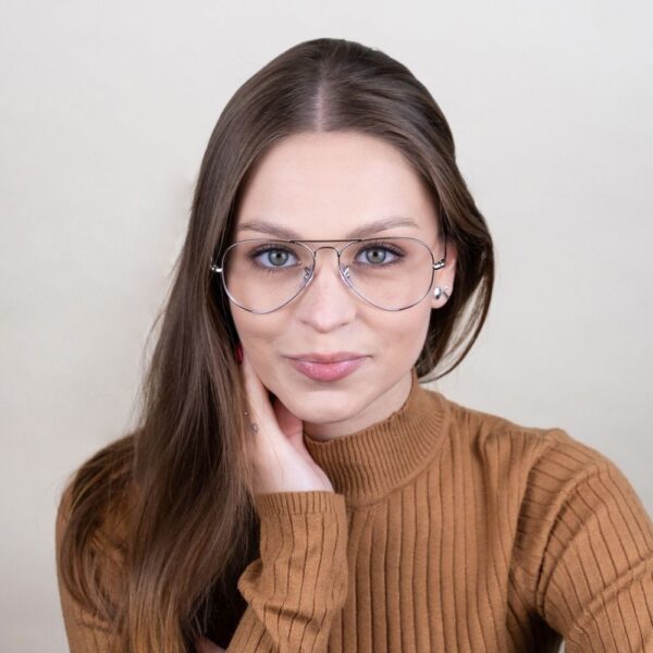 RAY BAN Okviri AVIATOR 0RX6489 2501 55-58