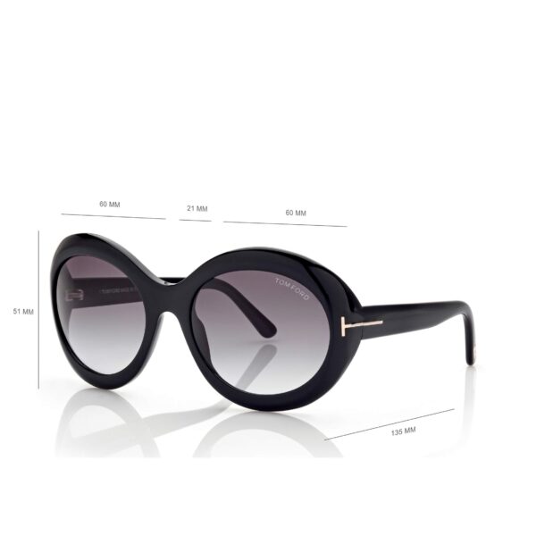 TOM FORD LIYA Sunčane naočare 0FT0918 01B60